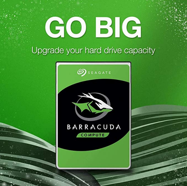 Seagate BarraCuda 2TB Internal Hard Drive HDD – 3.5 Inch SATA 6Gb/s 72...